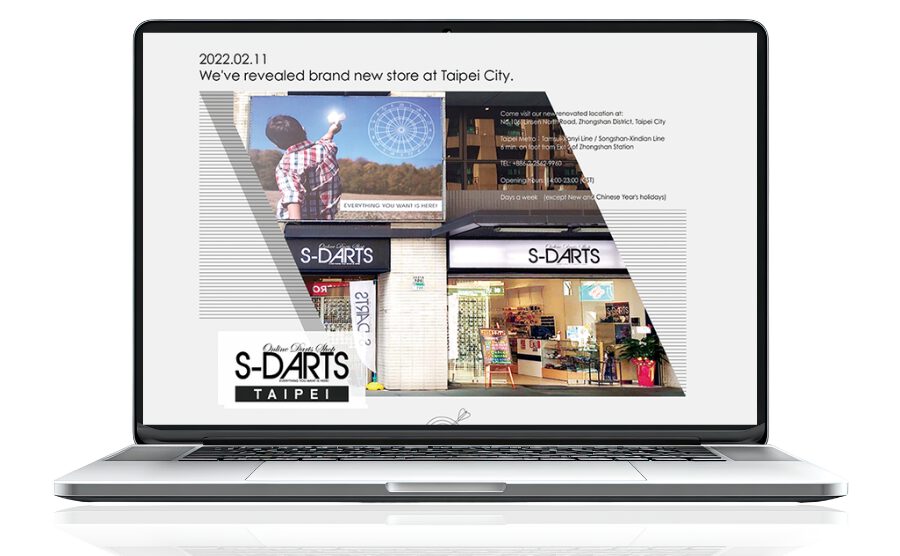 S-Darts台北店様